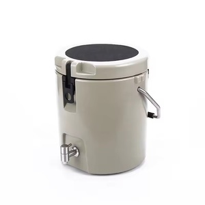 Hiện đại xách tay 8L cách điện Cooler box với leakproof tap thép không gỉ bên trong tùy chọn bền ngoài trời đồ uống container - Product Image 4