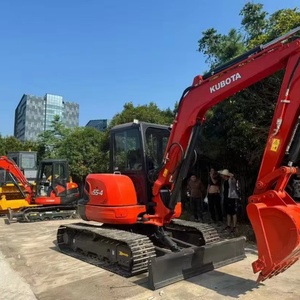 Mini-excavatrice Kubota U55 d'occasion, vente chaude, engin de chantier, excavatrice hydraulique sur chenilles, Kubota U55 d'occasion 20 30 35 - Product Image 1