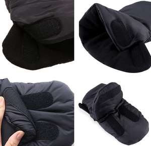 Winter <strong>Waterproof</strong> Anti-Freeze Stroller Accessories Pram Hand Warmer, Stroller Handle <strong>Gloves</strong>, Warm Hand <strong>Gloves</strong> for Pushchair - Product Image 6