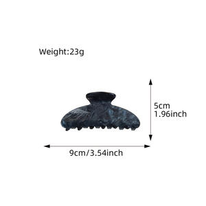 Nuevo Clip para el Cabello con Diseño de Tiburón en Acrílico Brillante, Elegante Pinza para el Cabello, Accesorio para el Cabello para Mujer - Product Image 3