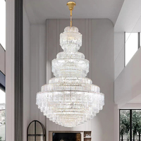 Haute qualité créatif pierre pendentif lustres hôtels Villas Malls-3D imprimé Logo acier plafonnier interrupteur postmoderne hall