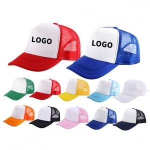 Casquette Trucker 5 Panneaux Unie en Gros, Personnalisation Professionnelle Impression et Broderie Logo, Maille et Mousse Premium - Product Image 1