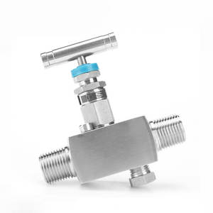 Vanne à aiguille à débit fin à micro-régulation, acier inoxydable 304/316, filetage interne, vannes axiales hydrauliques, 2 voies/1 voie, haute - Product Image 6