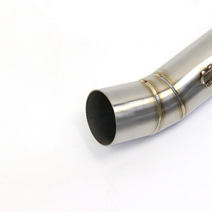 Conector de sistema de escape para motocicleta, tubo de enlace, tubo de escape medio, tubo curvo para <span class=keywords><strong>Honda</strong></span> CBR300 <span class=keywords><strong>CB300R</strong></span> 2012-2015 - Product Image 3