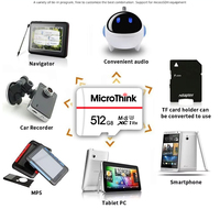 Tarjeta de memoria Microthink de Alta Velocidad 32GB 64GB 128GB 256GB Tarjeta Micro TF Sd original para GPS de coche