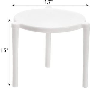 Eco-Friendly PP Tripod Pizza Saver Custom Food Grade Disposable <b>Lunch</b> <b>Box</b> with Lid Multi-Use Bio Pizza Stand - Product Image 2