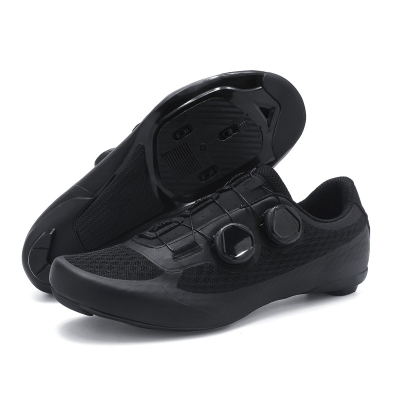 2516 scarpe nere con chiusura stradale