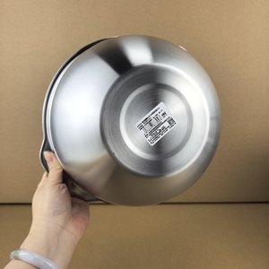 Cesta de drenaje de acero inoxidable 304 de grado alimenticio para fregadero de cocina, cuenco versátil para cocinar, batidor de huevos y cuenco, bandeja para arena - Product Image 3