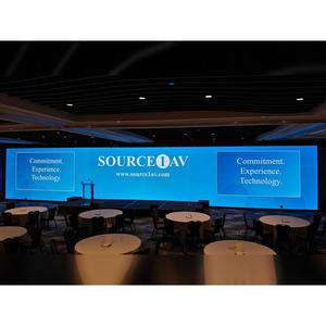 Внутренний светодиодный дисплей, размер 8X20 футов, видеорекламный щит, видеостена для шкафа P2.50, видеостена для экрана домашнего кинотеатра - Product Image 3