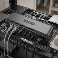 Mini DC UPS Sumber Daya Tanpa Interupsi 18W untuk Rumah Tangga, Pemantauan Router, Baterai Cadangan Darurat DC Khusus DC1018P