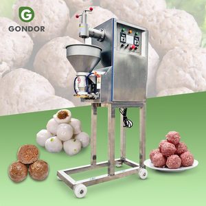 <b>Mini</b> Otomatis Meat Product Cleaning Ball Roller <b>Grinder</b> Mesin Buat Bakso Meatball Forming Machine Isi - Product Image 1