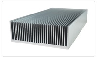 Petit dissipateur thermique à ailettes en aluminium, mini-radiateur en aluminium sur mesure CNC pour module d'alimentation et électronique industrielle