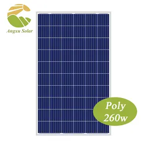 Poly 250w 260w 270w Solar Panel For Home Lighting System