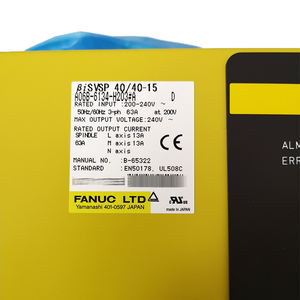 Módulo de Servo Amplificador Fanuc para Programación de PLC y Control Industrial, Original, BiSVSP, 40/40, - Product Image 2