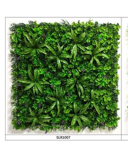 แผ่นผนังหญ้าเทียม LUYI สำหรับตกแต่งภายนอกอาคาร รั้วหญ้า โฟตินียา - Product Image 3