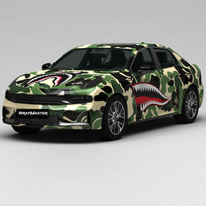 WRAPMASTER 1.52*18 mètres sans bulles d'air, brillant et mat, concevez votre propre <span class=keywords><strong>film</strong></span> de décoration de voiture. - Product Image 4