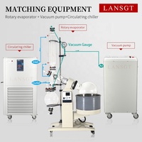 Évaporateur rotatif à huile essentielle supercritique pour l'extraction de sirop d'érable 2L, équipement de solvant 20L