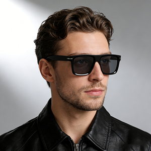 Gafas de Sol de Acetato de Lujo para Hombre, Diseño OEM/ODM, Lentes Polarizadas TAC, Venta al Por Mayor, Gafas de Alta Gama con Bloqueo de Luz Azul, Unisex - Product Image 1