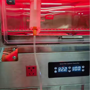 <span class=keywords><strong>Pet</strong></span> Veterinary ICU Care Acero inoxidable 4 habitaciones Terapia infrarroja Jaulas para perros y gatos con cámara de oxígeno - Product Image 6
