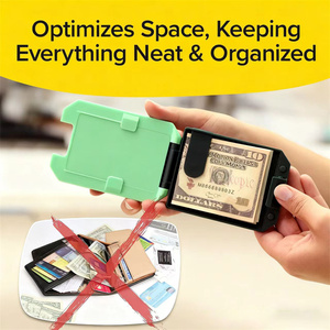 Dompet Kartu Bisnis Minimalis Pria dengan Pemblokir RFID NFC yang Dipersonalisasi - Product Image 3
