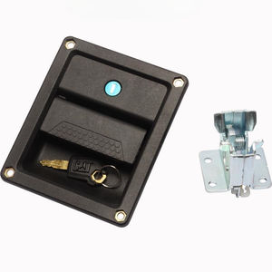 Para excavadora Caterpillar <span class=keywords><strong>CAT</strong></span> E312 323 320GC, nueva <span class=keywords><strong>caja</strong></span> <span class=keywords><strong>de</strong></span> <span class=keywords><strong>herramientas</strong></span>, cerradura <span class=keywords><strong>de</strong></span> puerta lateral, bloque <span class=keywords><strong>de</strong></span> bloqueo <span class=keywords><strong>de</strong></span> manija exterior - Product Image 1