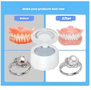 Máquina de limpieza para joyas, lentes de contacto <span class=keywords><strong>Invisalign</strong></span>, protectores bucales nocturnos, anillos de diamantes, dentaduras postizas, gafas, USB, uso doméstico - Product Image 6