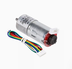 25GA-370 12V 200RPM DC 감속기 기어 모터 (인코더 포함) - Product Image 3