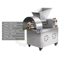 Coupe-pâte à pizza et arrondisseur entièrement automatique Machine commerciale de découpe de boule de pâte à pain Diviseur de pâte à biscuits Machine à arrondir