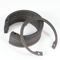 Factory Wholesale Standard DIN 472 Black Oxide Spring Steel Retaining Rings Internal Circlips for Bores and Holes