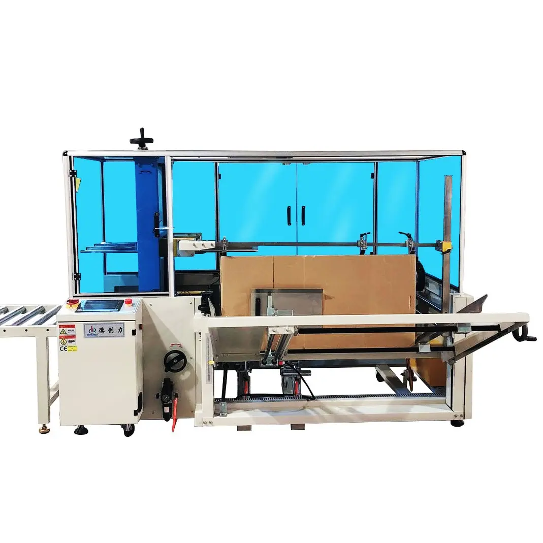 Carton Erector Machine Automatic Corrugated Carton Box Making Machine Case Carton Machines