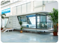 Casa Container di Lusso Mobile con Camera da Letto e Bagno, Costruzione in Acciaio per Uso Alberghiero, Prezzo di Fabbrica Cinese