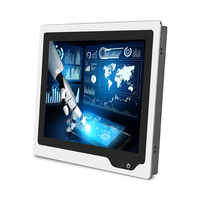Panneau intégré mini pc écran tactile capacitif panneau pc industriel fanless16gb ram 128gb ordinateur mini panneau robuste pc