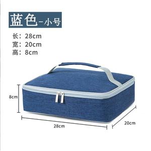 Sac à lunch isotherme pour étudiants, glacière portable en aluminium, petite, moyenne, grande taille, doublure en PEVA - Product Image 2