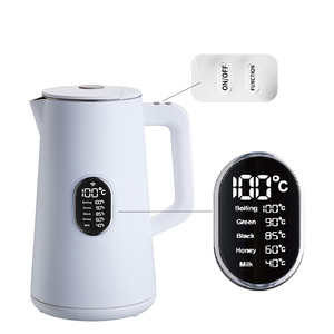 Bouilloires électriques avec contrôle de la température, en acier inoxydable, intelligentes, avec application Tuya, affichage Wifi, bouilloire numérique intelligente - Product Image 2