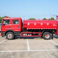 Camión de Bomberos Dongfeng 4x2 con Tanque de Agua para Rescate Forestal, Nuevo, Diésel, Flujo de Bomba de 30-40L/s, Tanque de 3001-5000L, Alcance de 55-65m, ¡Oferta Caliente!