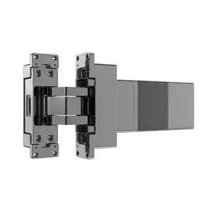Abrepuertas Automático Inteligente y Silencioso con IA, 0-125 °   Bisagra de puerta oculta de aleación de aluminio con ángulo de apertura para puerta de casa - Product Image 1