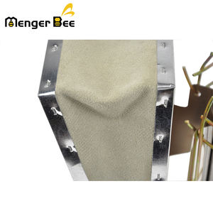 Fumador de abejas de acero inoxidable Manual de nueva condición, equipo de cría de animales 304 de alta eficiencia para apicultura Menger Bee (M) - Product Image 3