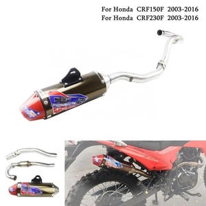 Silencieux de moto Offres Spéciales en stock 51mm 54mm 60mm silencieux de moto d'échappement adapté pour Hond * a CRF150 CRF230 CRF250 - Product Image 6