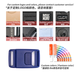 Cintura in Nylon a sgancio rapido magnetico da 1 pollice accessori in plastica rotondi per zaino e borsa con fibbie magnetiche a Clip - Product Image 5