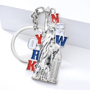 Vicney <span class=keywords><strong>New</strong></span> <span class=keywords><strong>York</strong></span> regali di viaggio souvenir portachiavi di alta qualità in lega di zinco statua della libertà portachiavi Bff portachiavi per portachiavi - Product Image 4