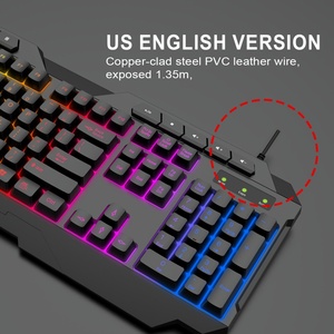 Tùy chỉnh kích thước đầy đủ 104 Phím Led <span class=keywords><strong>Backlit</strong></span> Đen <span class=keywords><strong>USB</strong></span> có dây màng bàn phím với số Pad cho máy tính PC máy tính xách tay - Product Image 5