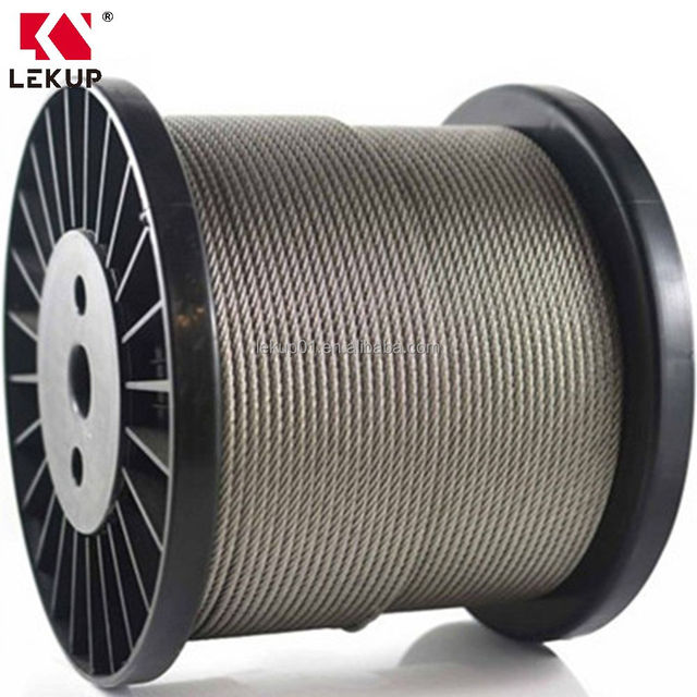 Cable Galvanized 6x19 Aircraft Cable Steel Cable Wire Galvanize Steel Wire Rope 6mm