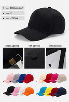 Casquette de sport pour homme Casquette de golf personnalisée Casquette de baseball brodée Casquette de baseball avec logo imprimé
