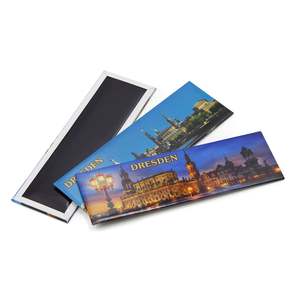 Wholesale Colorful Tin Landscape Architecture Refrigerator Fridge Magnets Design Decor Customized <b>Magnetic</b> Stickers - Product Image 6