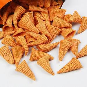 Aperitivos exóticos de 40g, aperitivos de maíz crujientes de sabor Original, bugles crujientes - Product Image 3