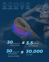 Appareil professionnel de remodelage corporel non invasif HI EMT à 5 applicateurs avec refroidissement par air et eau pour le conditionnement physique