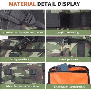 Sac isotherme avec haut-parleurs sans fil pour pique-nique, sac isotherme avec haut-parleur pour tentes extérieures ou maisons préfabriquées, échantillon gratuit - Product Image 4