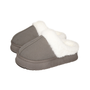 Pantuflas de Invierno para Mujer, Cómodas y Suaves, de Piel Sintética, para Interiores y Exteriores, para el Hogar - Product Image 6