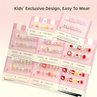 Tips Kuku Jelly Style untuk Anak-Anak, Stiker Kuku Motif Bunga Embos Lucu dengan Kustomisasi Logo