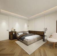 Maison préfabriquée à double aile pliable sur mesure Conteneur extensible de 3 chambres à coucher avec structure en acier métallique préfabriqué de luxe à double aile